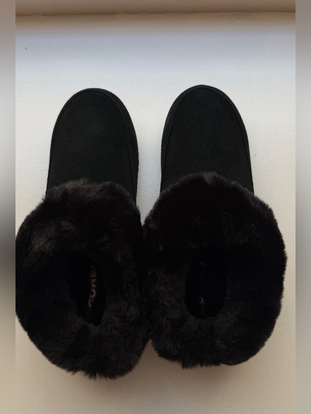 NWB SOREL Go Coffee Run Faux Fur Slipper - Picture 7 of 13